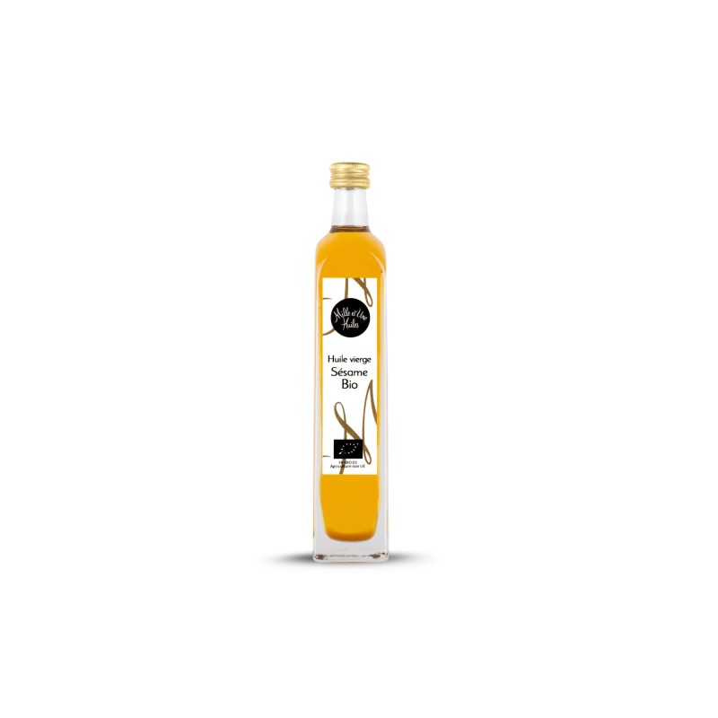Organic sesame virgin oil