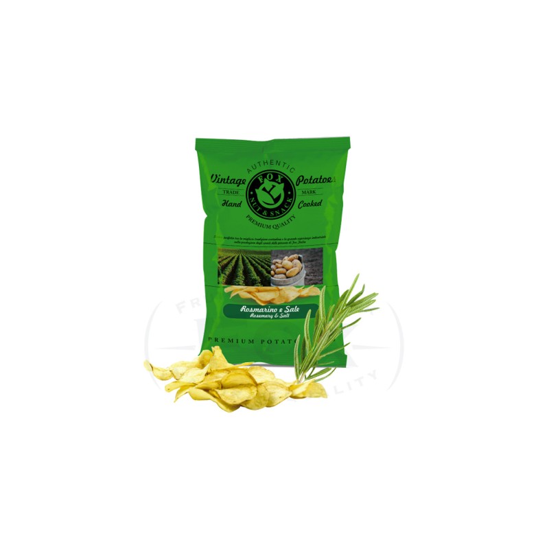 Chips Vintage Potatoes Romarin et Sel Marin